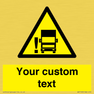 Custom warning blindspot